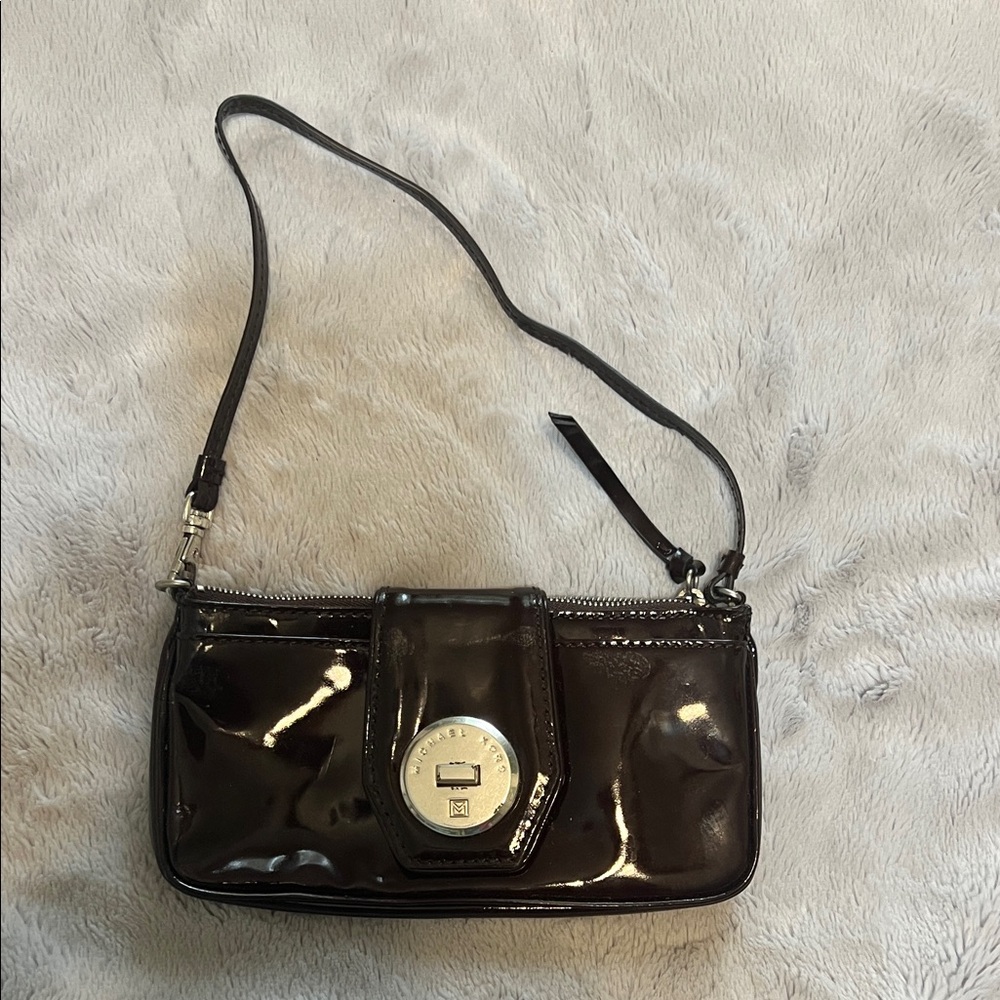 MICHAEL Michael Kors Glossy Black Crossbody Bag